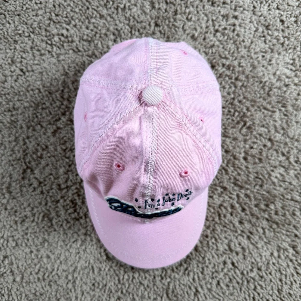 John Deere Toddler Girls Pink Princess Baseball Cap Hat farm western country